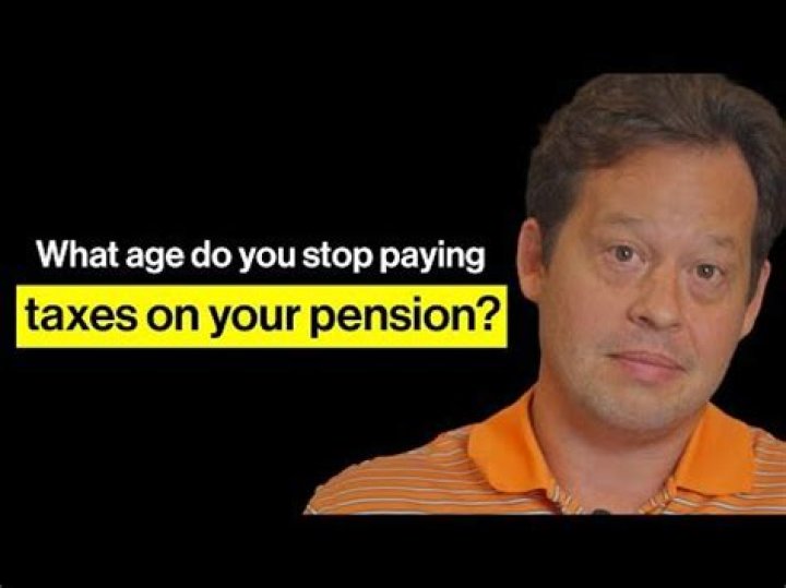 At what age do you stop paying taxes?