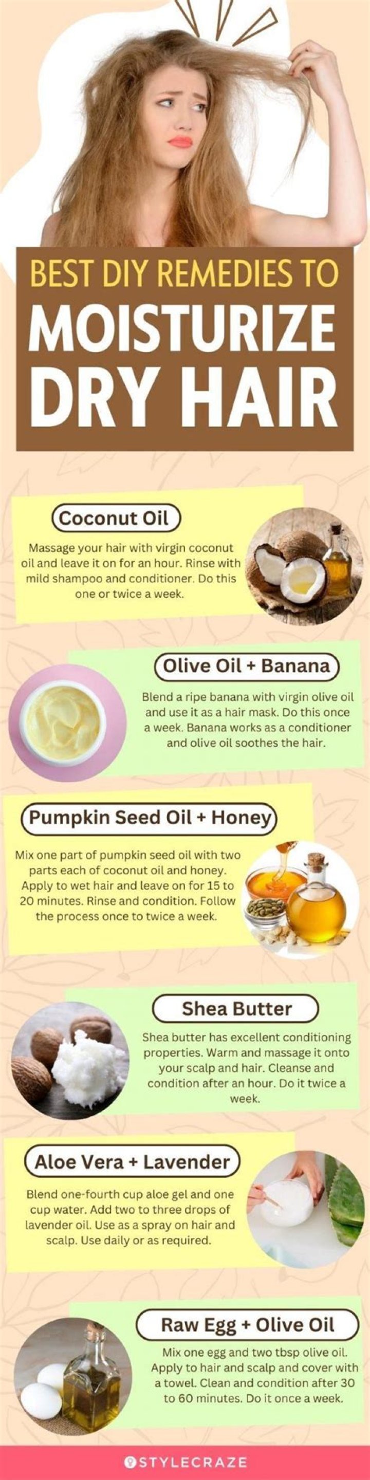 How can I moisturize my hair everyday?