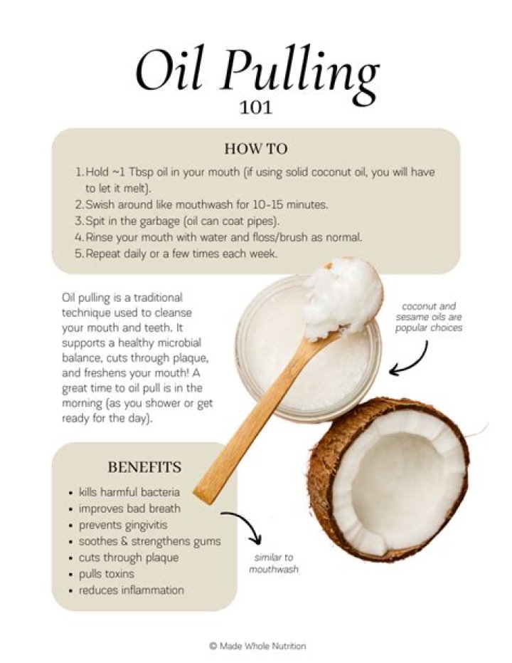 How long does it take for oil pulling to work?