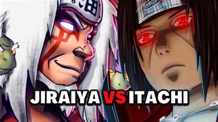 Is jiraiya stronger than Itachi?
