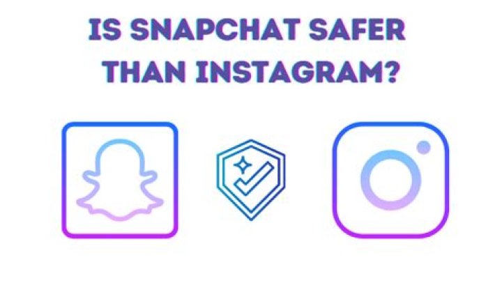Is Snapchat safer than Instagram?