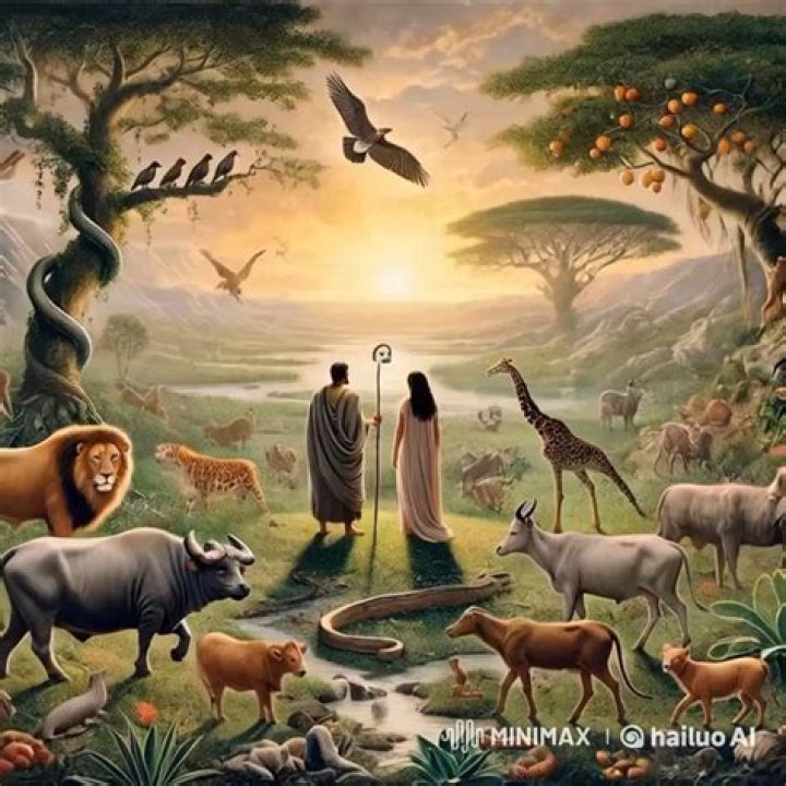 Who created animals?